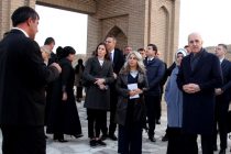 Председатель Великого Национального собрания Турции ознакомился с историко-культурным заповедником Гиссара