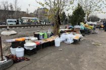 В Душанбе снесли 24 торговые точки в неустановленных местах