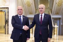 Файзали Идизода встретился с Председателем Великого Национального Собрания Турецкой Республики Нуманом Куртулмушем