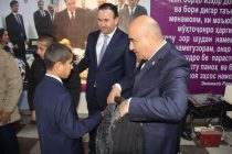 Подарки от Президента Таджикистана доставлены воспитанникам вспомогательной Школы-интерната № 1 в Кулябе