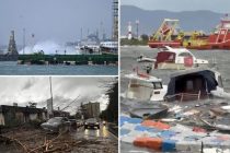 Шторм и проливные дожди парализовали жизнь в Стамбуле