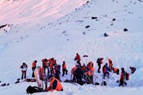 В Австрии 8 лыжников погибли из-за схода лавин