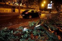 В Португалии сотни тысяч человек остались без света из-за бури