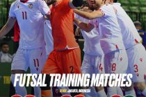 Сборная Таджикистана по футзалу проведет три контрольных матча перед Кубком Азии-2026 в Индонезии