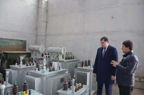 В городе Гулистоне сдано в эксплуатацию предприятие по ремонту трансформаторов