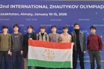 Таджикские школьники завоевали 7 медалей на XXII Международной Жаутыковской олимпиаде