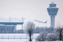 Снегопад парализовал работу аэропортов Мюнхена и Вены, отменены десятки рейсов