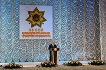 В Душанбе торжественно отметили День Вооружённых сил Таджикистана