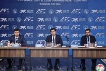 В Душанбе проведён семинар по вопросам международного  футбольного  права и управления клубами