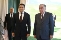 Лидер нации Эмомали Рахмон в Дангаринском районе заложил камень в фундамент строительства второго этапа Птицеводческого комплекса «Мармари»