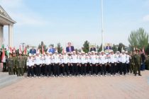 СЛУЖЕНИЕ РОДИНЕ – ЧЕСТЬ И МУЖЕСТВО! Новобранцы из Джаббор Расуловского района отправились на военную службу с высоким чувством патриотизма