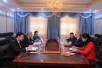 Идибек Каландар встретился с Главой Представительства Международного Комитета Красного Креста в Таджикистане