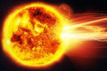 На Солнце произошла вспышка предпоследнего класса мощности