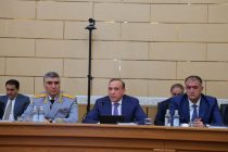 В Душанбе состоялось заседание Координационного совета правоохранительных органов Республики Таджикистан