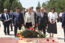 В Кулябе состоялась церемония передачи представителям Российской Федерации праха с места захоронения Николая Томина