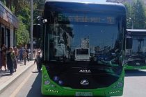 В Душанбе появился новый маршрут электробуса