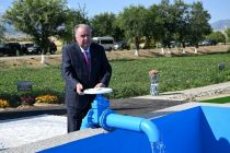 Глава государства Эмомали Рахмон посетил Шахристанский район