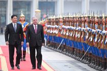 Начало государственного визита Президента Республики Таджикистан Эмомали Рахмона в Монголию и церемония официальной встречи