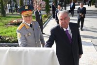 Лидер нации Эмомали Рахмон открыл новое здание прокуратуры в центре города Рогуна