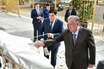 Лидер нации Эмомали Рахмон в городе Душанбе ввёл в эксплуатацию Негосударственное общеобразовательное учреждение «Имкон»