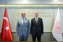 Посол Таджикистана встретился с Министром транспорта и инфраструктуры Турции
