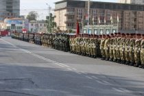 Военный парад, посвящённый 35-летию независимости Республики Таджикистан, состоялся в Бохтаре