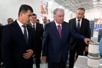 Глава государства Эмомали Рахмон  в Свободной экономической зоне «Куляб» ввёл в эксплуатацию предприятие по производству автомобильных запасных частей ООО «Точик-Алмос»