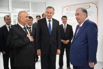Лидер нации Эмомали Рахмон ввёл в эксплуатацию  общеобразовательное учреждение №51 города Куляба после ремонта и реконструкции