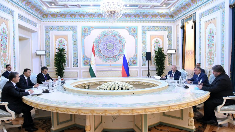 Состоялось очередное заседание Межправительственной комиссии Республики Таджикистан и Российской Фе…