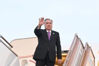 Завершился рабочий визит Президента Республики Таджикистан Эмомали Рахмона в Азербайджанскую Республику