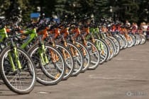 Марафони саломатии велосипедронӣ дар шаҳри Хуҷанд доир шуд