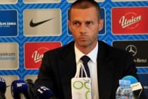 Александр  Чеферин  президенти  нави  УЕФА интихоб гардид