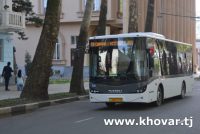 Дар шаҳри Душанбе хатсайри нави автобус ба фаъолият шуруъ менамояд