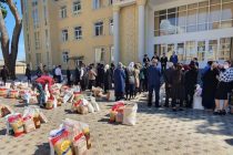 Ба 150 нафар ниёзмандони шаҳри Душанбе маводи мавриди ниёзи аввал кумак   расонида шуд