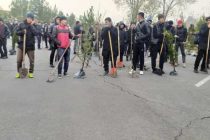 «Сарсабзии пойтахт — мароми мо, ҷавонон»,  оғози маъракаи ниҳолшинонӣ дар Душанбе
