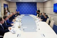 Фарҳод Раҳимӣ бо Дмитрий Рогозин мулоқот намуд