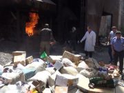 Дар Душанбе зиёда аз як тонна маводи гуногуни мухаддир бо роҳи сӯзондан нобуд карда шуд