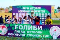 Дар  шаҳри Бохтар ғолиби Чемпионати Тоҷикистон миёни  дастаҳои лигаи бонувон муайян  шуд