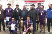 Ба муносибати таҷлили Рӯзи милитсия дар Душанбе мусобиқаи  футболи хурд ҷамъбаст гардид