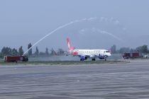 «Buta Airways» дар масири Боку-Душанбе-Боку нахустин парвози мустақимро анҷом дод