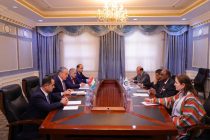 Сироҷиддин Муҳриддин бо муовини дабири кулли Созмони ҳамкории исломӣ мулоқот намуд