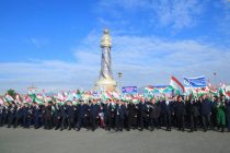 Таҷлили Рӯзи Парчами давлатии Ҷумҳурии Тоҷикистон дар шаҳри Душанбе