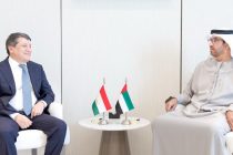 Дар шаҳри Абузабӣ мулоқоти вазирони саноати Тоҷикистон ва Амороти Муттаҳидаи Араб доир шуд