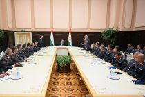 Президенти Ҷумҳурии Тоҷикистон Эмомалӣ Раҳмон дар сохторҳои Вазорати корҳои дохилӣ таъйиноти кадрӣ ба амал оварданд