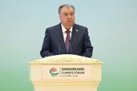 Президенти Тоҷикистон Эмомалӣ Раҳмон: «Пиряхҳои мо  танҳо манбаи об барои минтақа набуда,  дар ҳифзи   иқлими минтақа  низ нақши муҳим мебозанд»