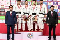 DUSHANBE GRAND SLAM 2025. Дар рӯзи дуюми мусобиқа ҷудочиёни Тоҷикистон 3 медал ба даст оварданд