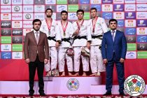 DUSHANBE GRAND SLAM 2025. Дар рӯзи аввали мусобиқа ҷудочиёни Тоҷикистон 5 медал ба даст оварданд