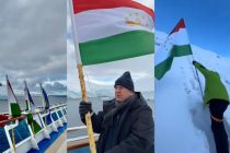 Ҷаҳонгарди тоҷик Парчами Ҷумҳурии Тоҷикистонро дар нуқтаи баландтарини Антарктида парафшон намуд