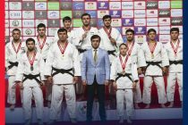 Маротибаи аввал дастаи мунтахаби Тоҷикистон оид ба ҷудо  дар мусобиқаи Grand Slam соҳиби 11 медал  ва ҷойи якум гардид