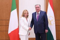 Президенти Ҷумҳурии Тоҷикистон бо Сарвазири Ҷумҳурии Италия Ҷорҷа Мелони мулоқот намуданд